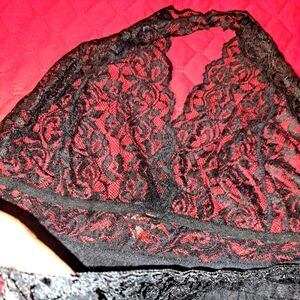 Lace Black Teddy 5XL